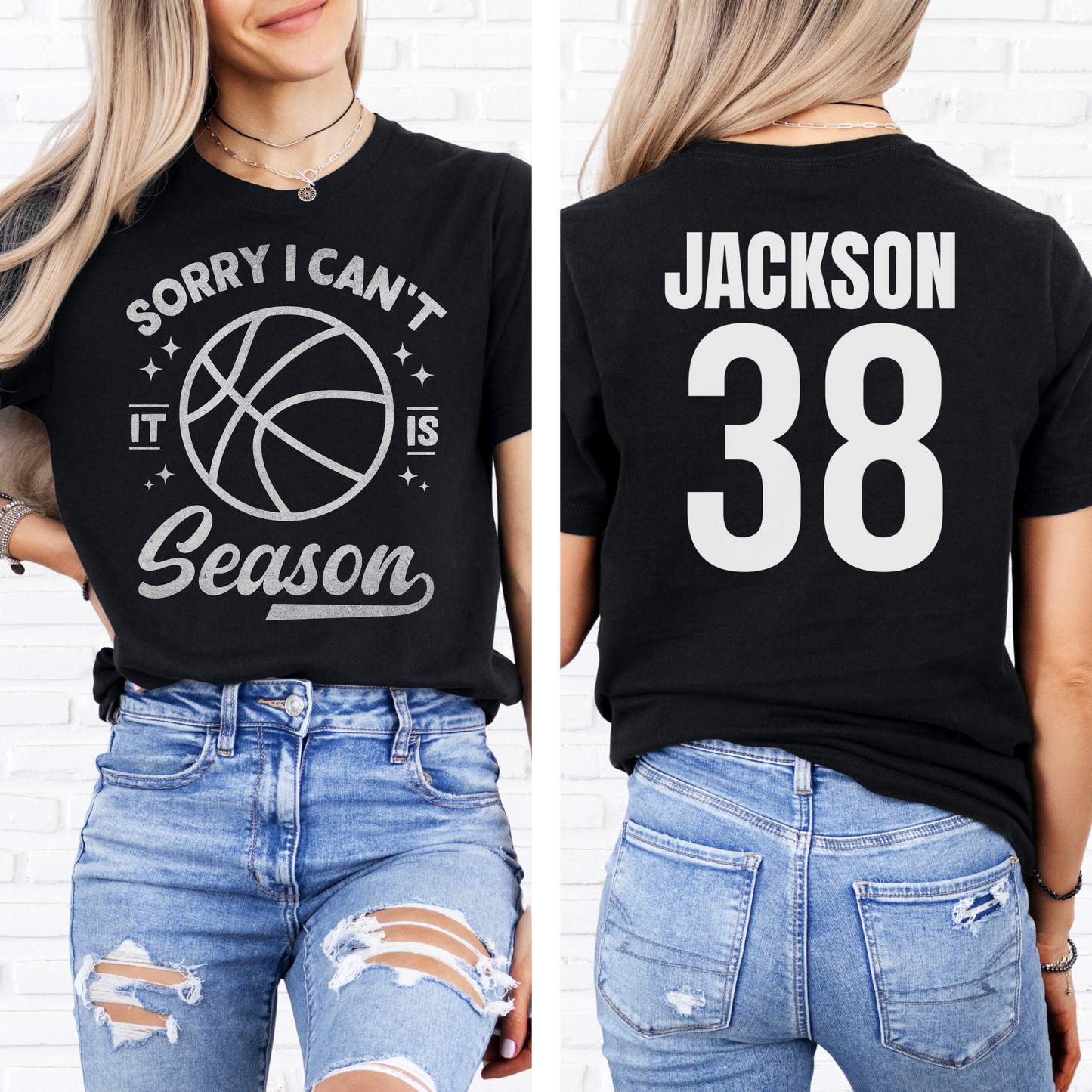 Sorry I Can't Basketball Season T-Shirt