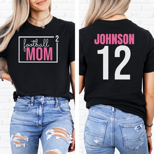 Football Mom Squared T-Shirt