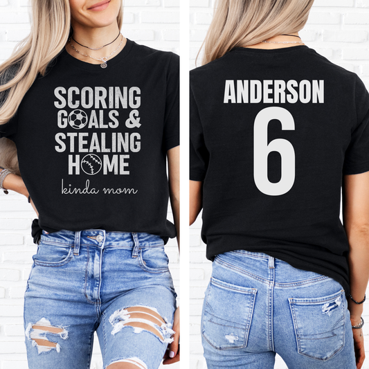 Scoring Goals & Stealing Home T-Shirt