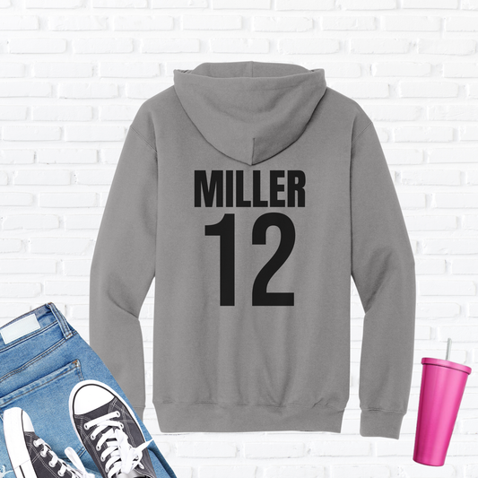 Good Mom Bad Words Volleyball Hoodie