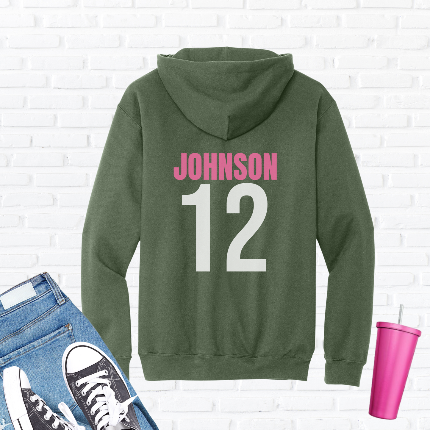 Football Mom Squared Hoodie