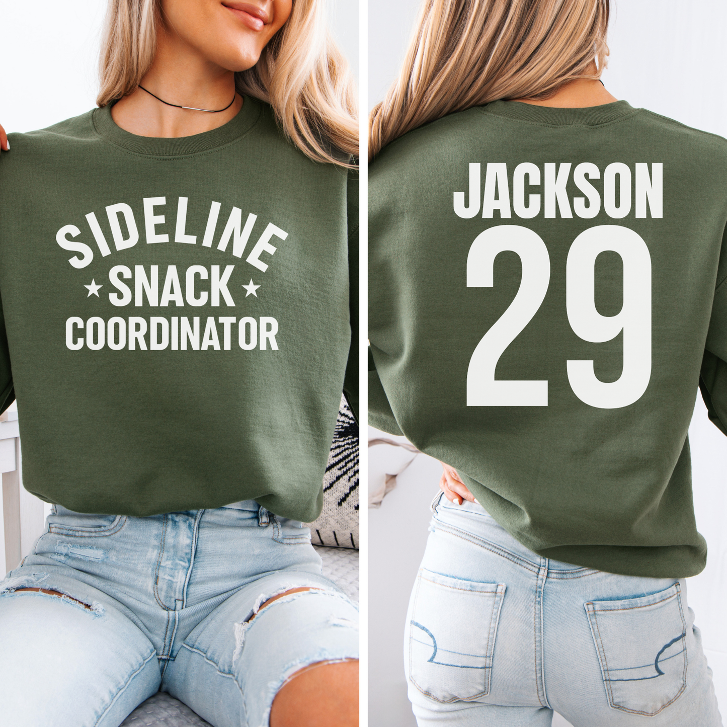 Sideline Snack Coordinator Crewneck