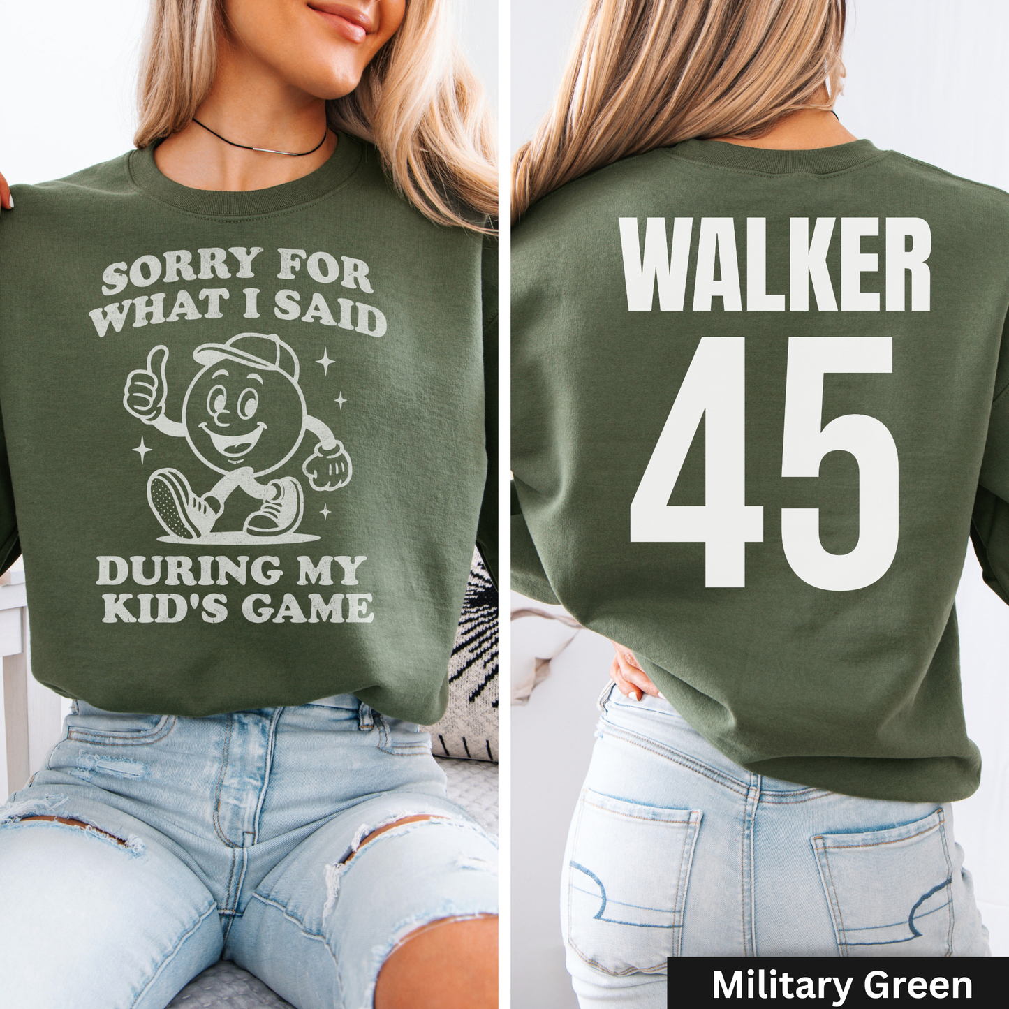 Sorry For What I Said Crewneck