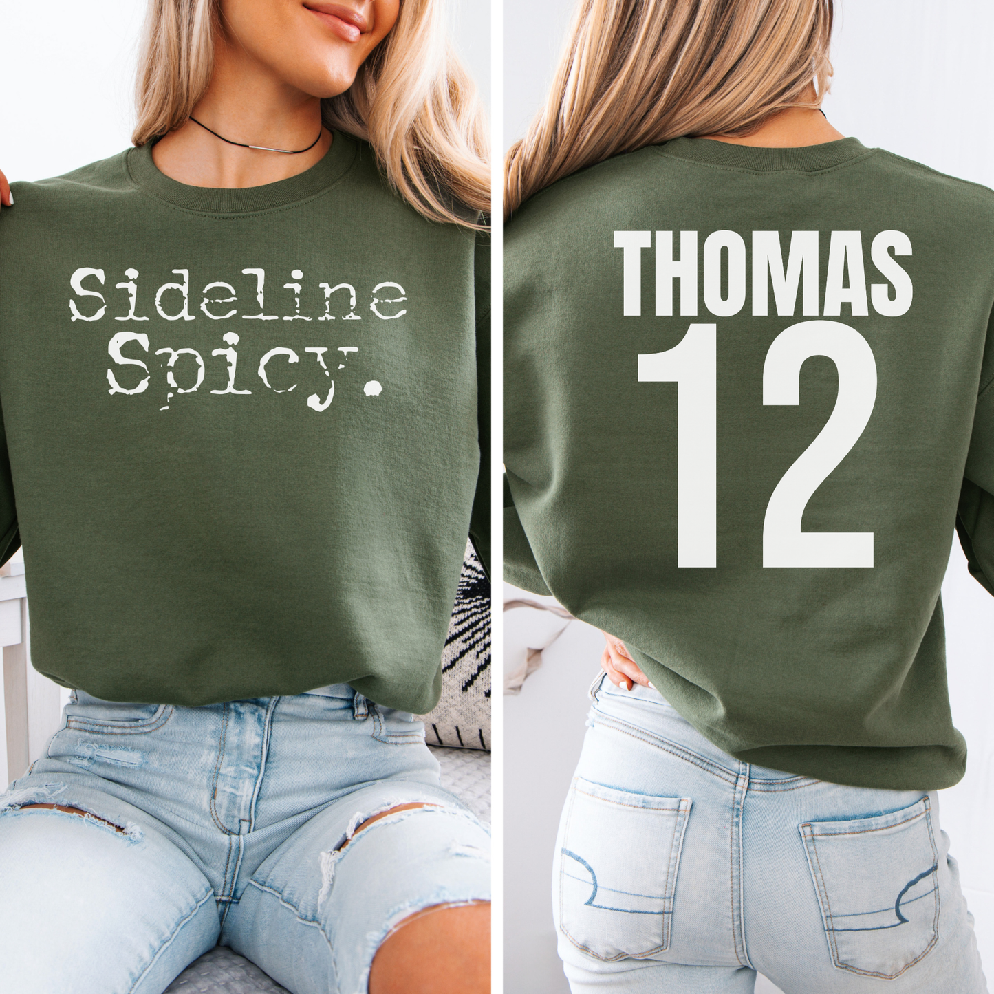 Sideline Spicy Crewneck