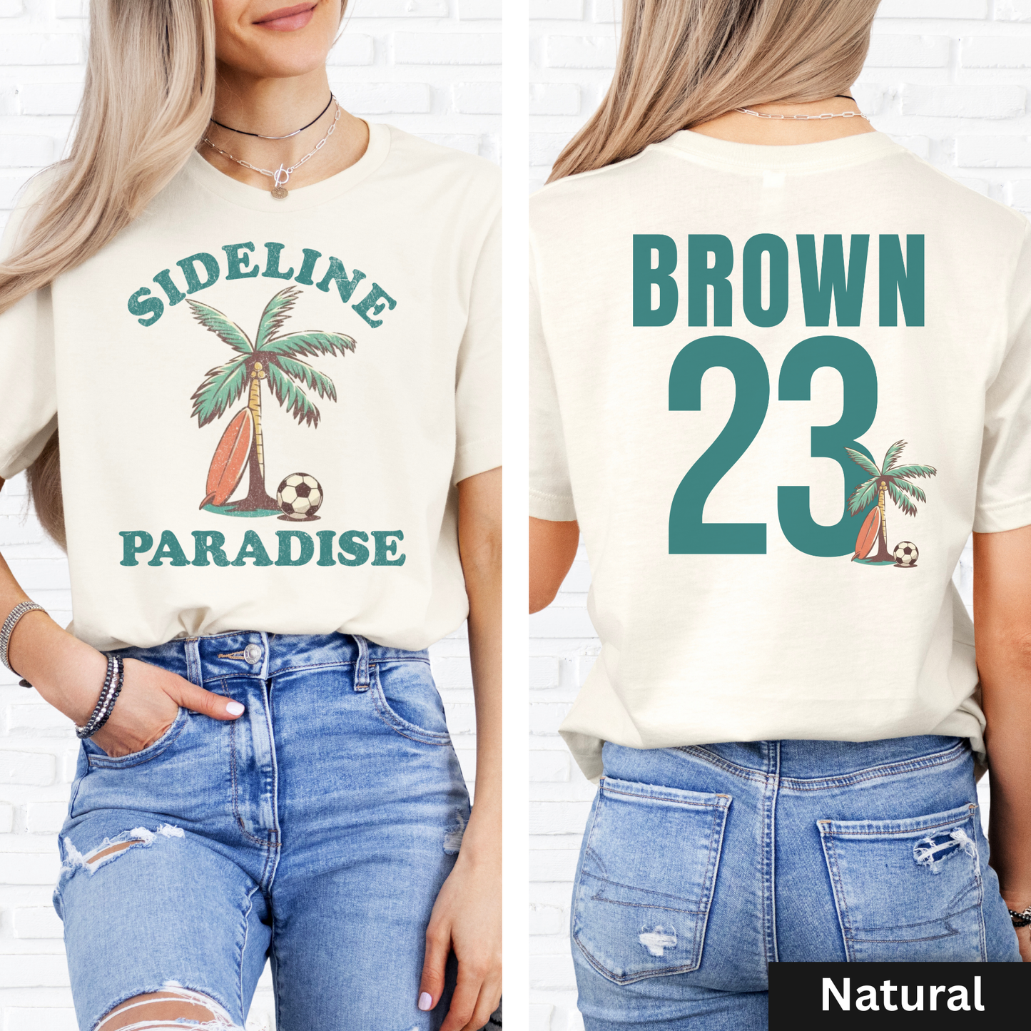 Sideline Paradise Soccer T-Shirt