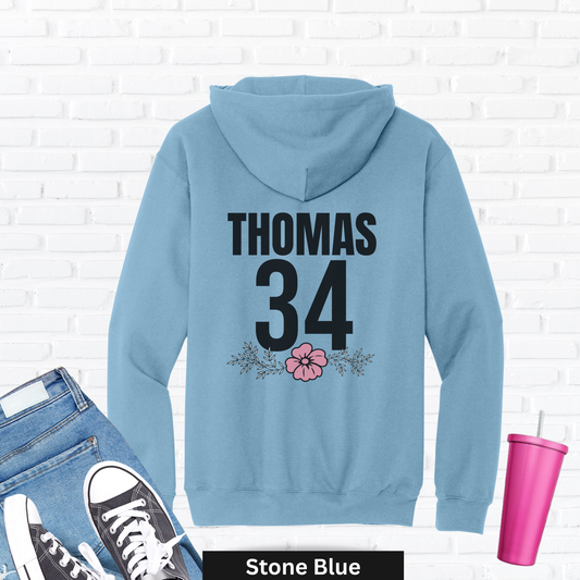 Exhausted AF Football Moms Club Hoodie