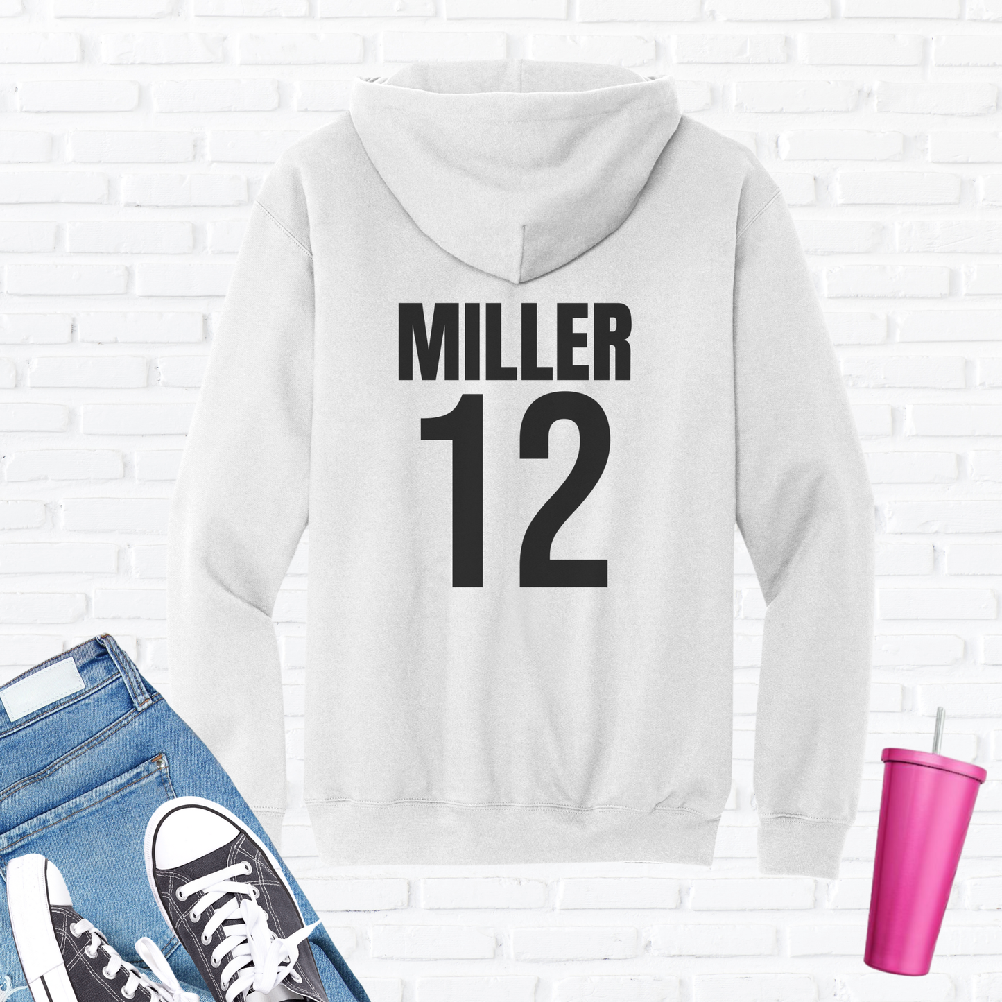 Good Mom Bad Words Basketball Hoodie