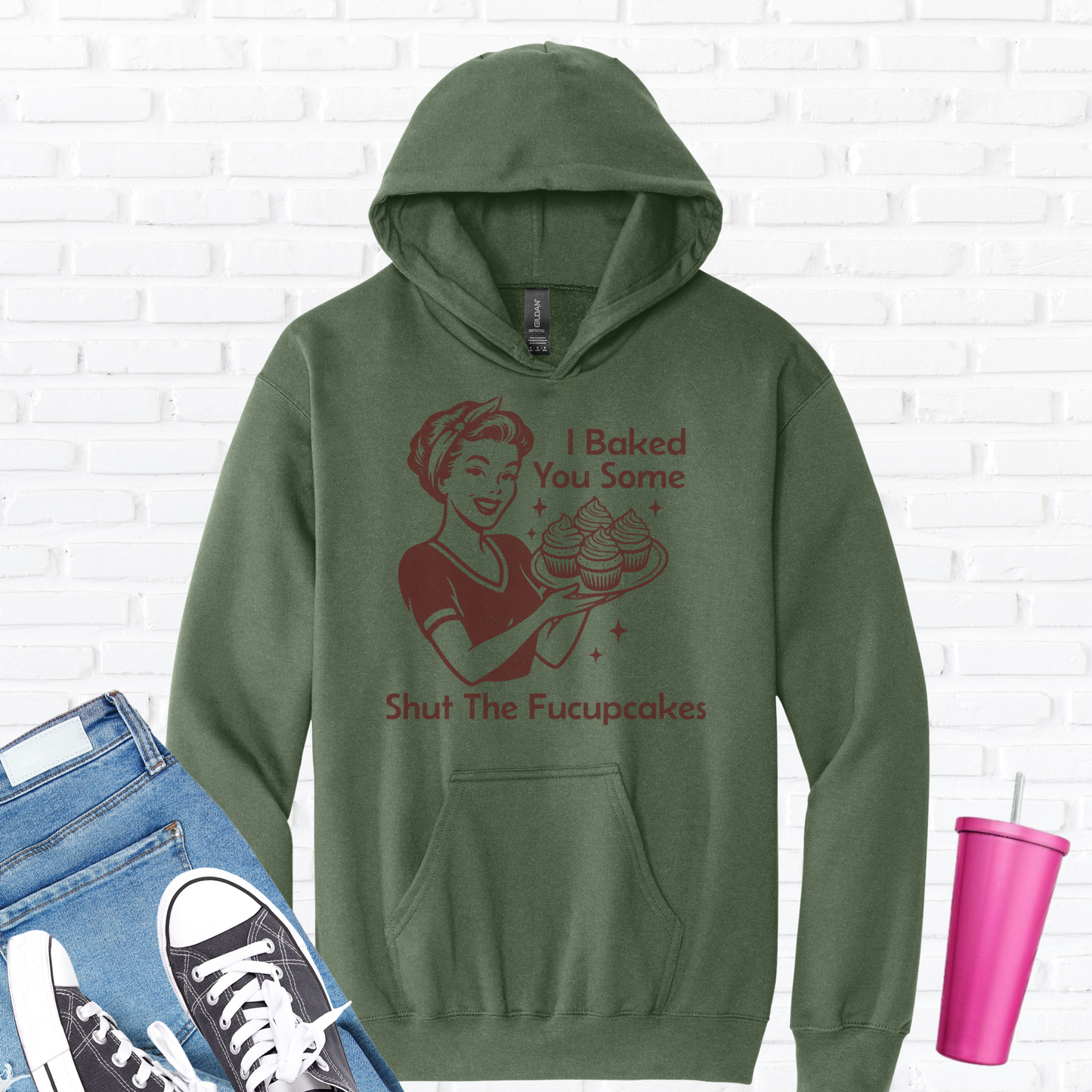 I Baked You Some Cupcakes Hoodie