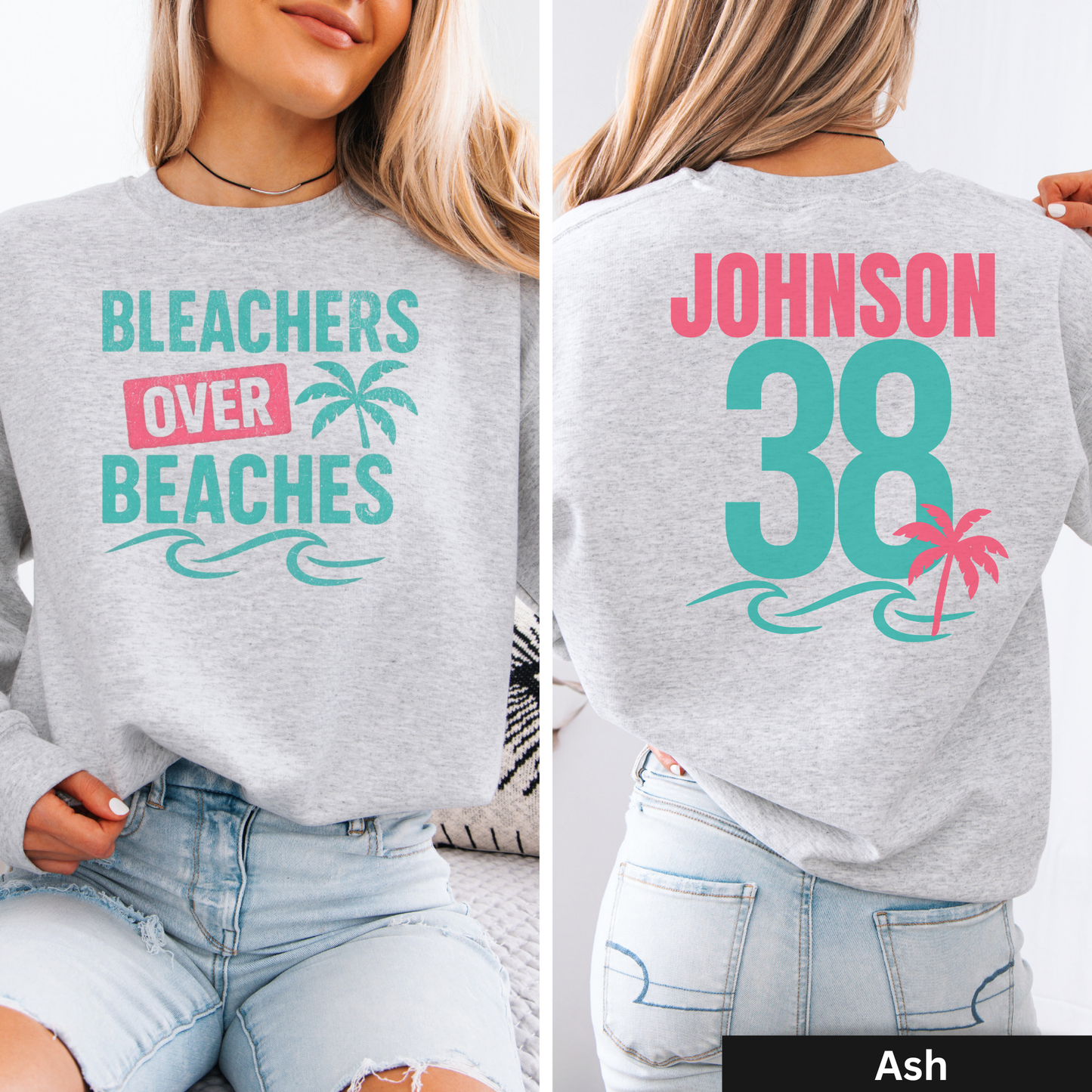 Bleachers Over Beaches Crewneck