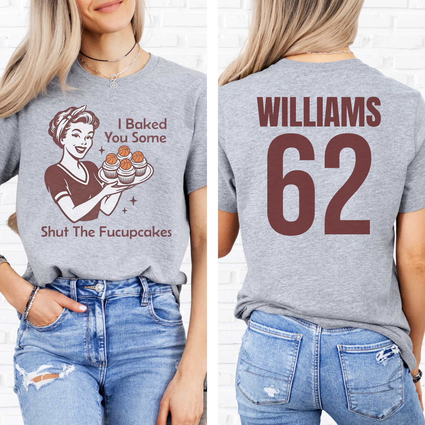 I Baked You Some Basketball Cupcakes T-Shirt