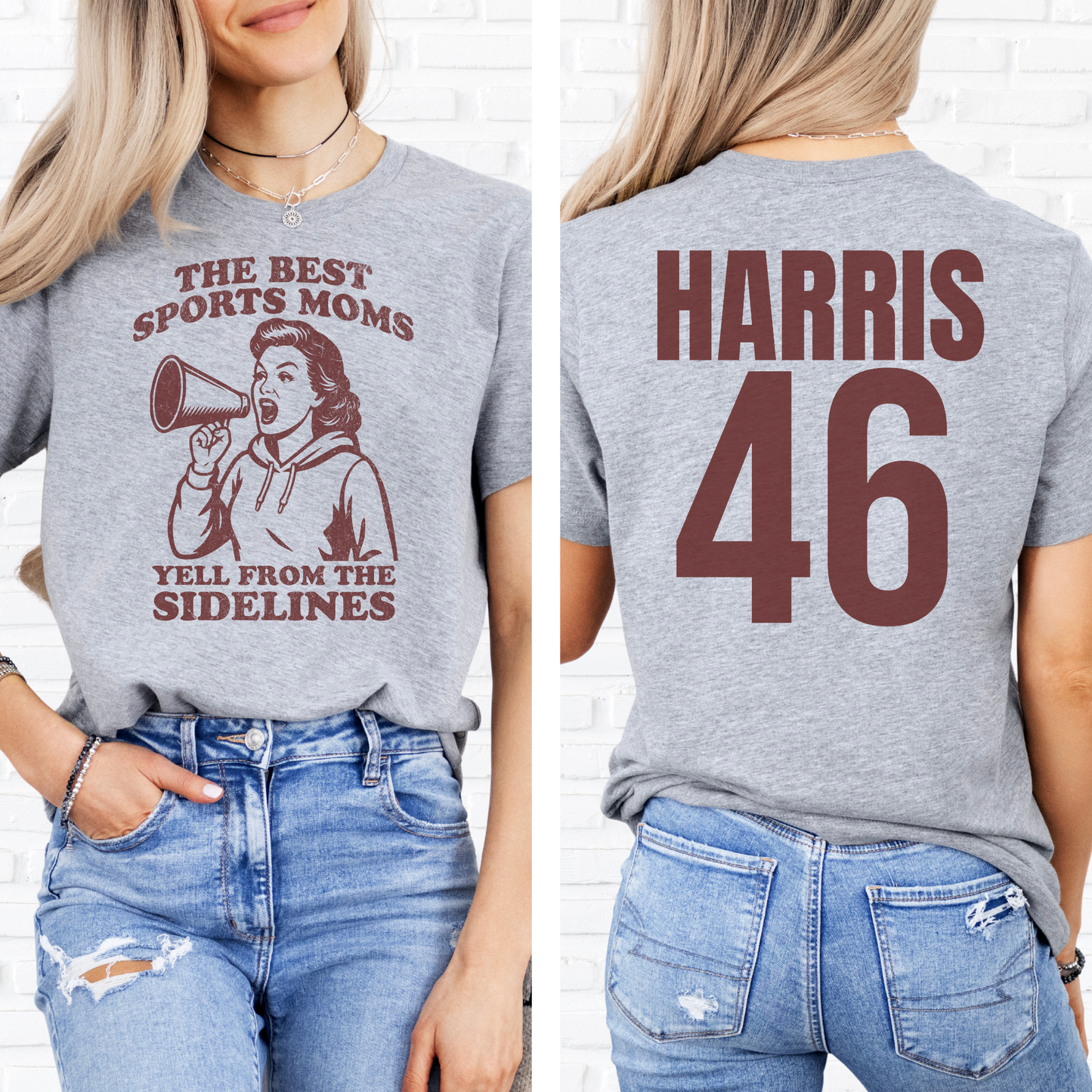 The Best Sports Moms Yell T-Shirt