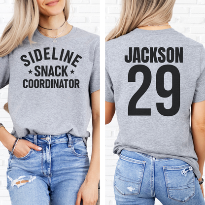 Sideline Snack Coordinator T-Shirt