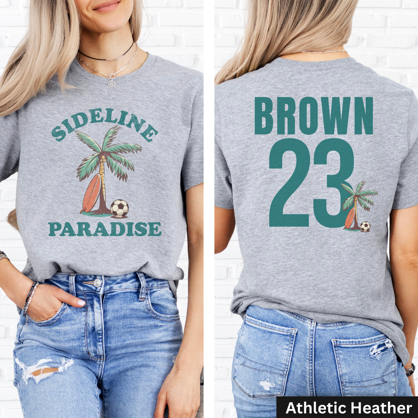 Sideline Paradise Soccer T-Shirt