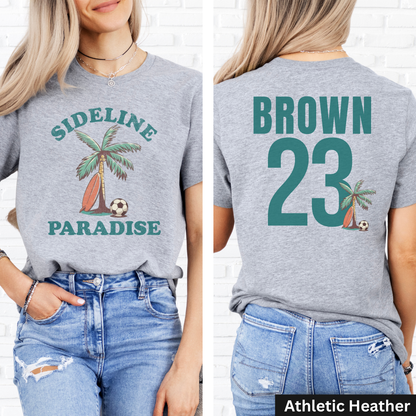 Sideline Paradise Soccer T-Shirt