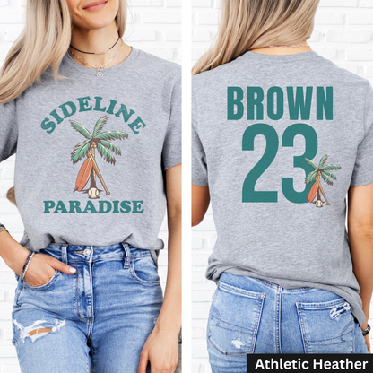 Sideline Paradise Baseball T-Shirt
