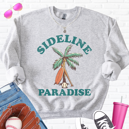 Sideline Paradise Baseball Crewneck