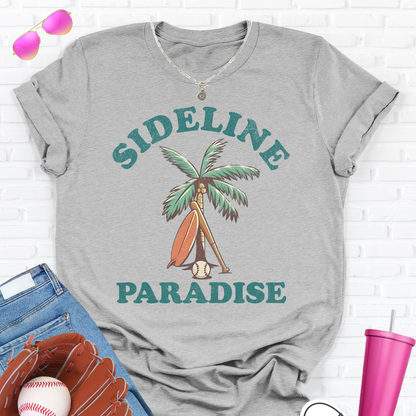Sideline Paradise Baseball T-Shirt