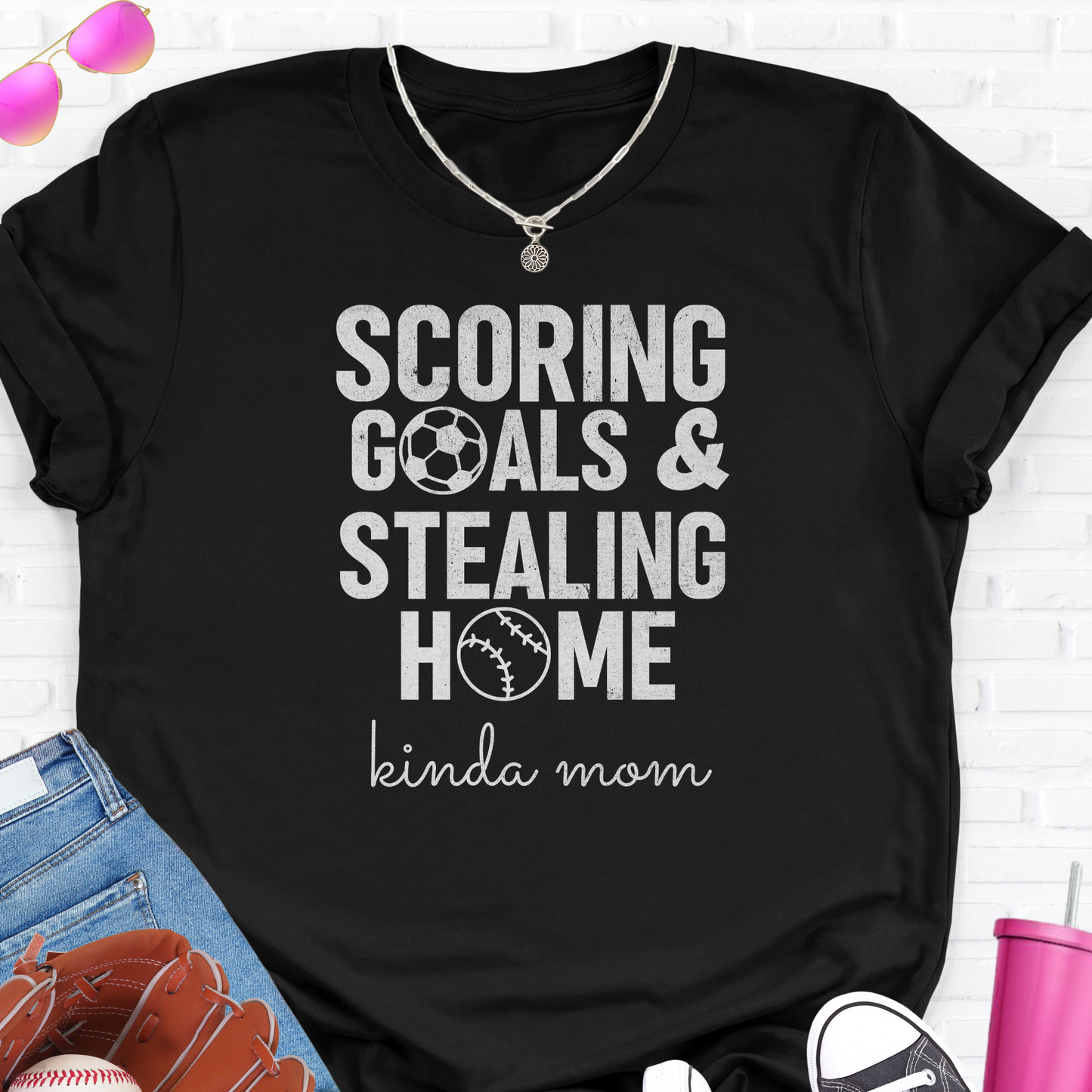 Scoring Goals & Stealing Home T-Shirt