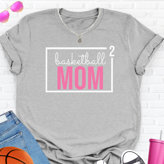 Basketball Mom Squared T-Shirt
