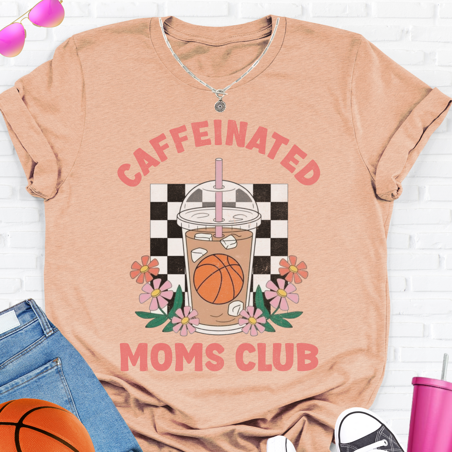 T-Shirt Heather Peach