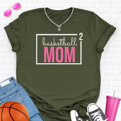 Basketball Mom Squared T-Shirt