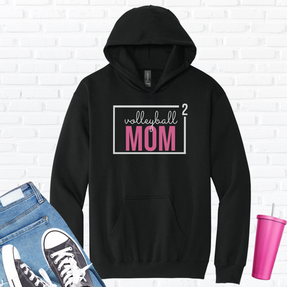 Volleyball Mom Squared Hoodie