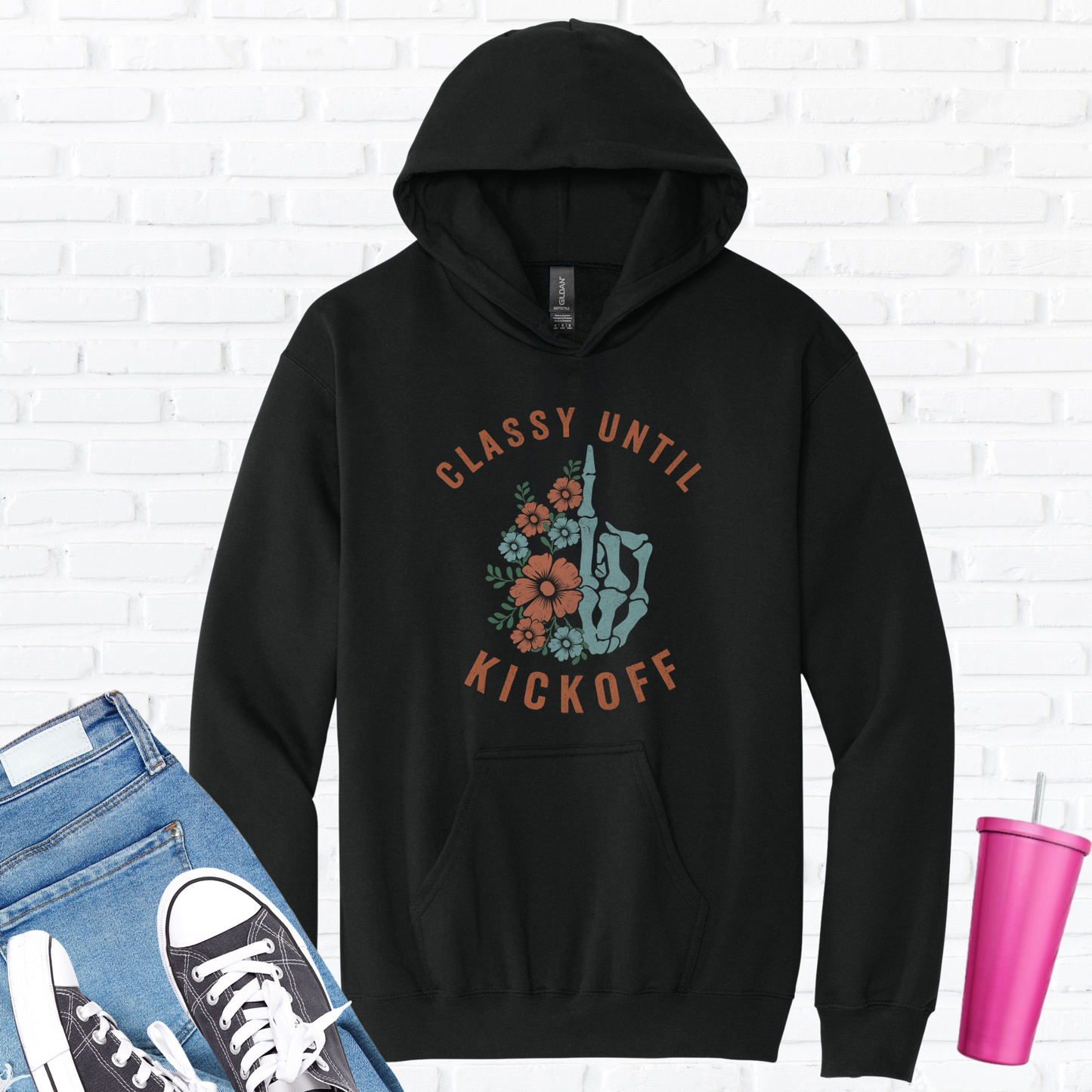 Classy Until Kickoff Hoodie