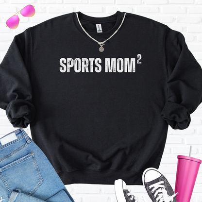 Sports Mom Squared Crewneck
