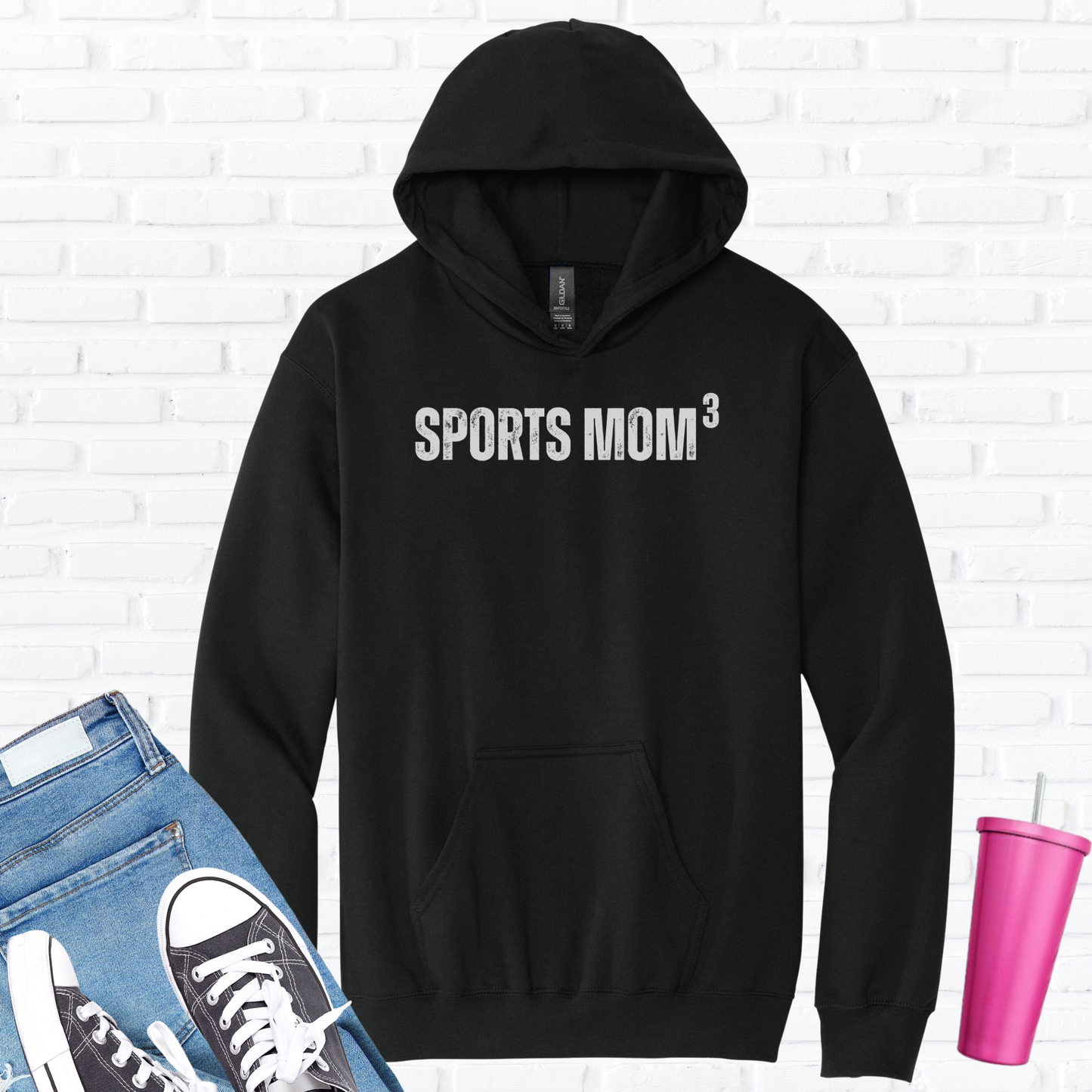 Sports Mom Cubed Hoodie
