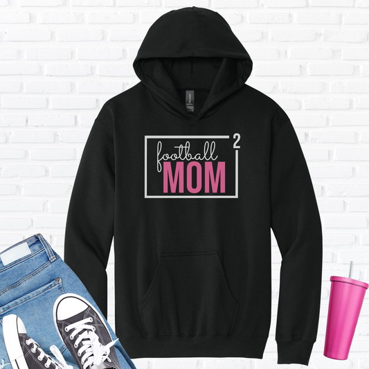 Football Mom Squared Hoodie