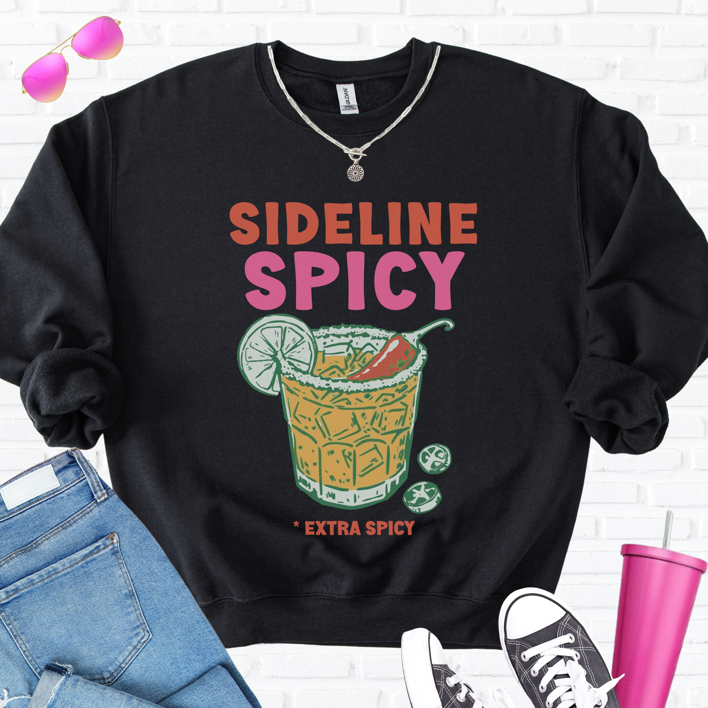 Sideline Spicy Margarita Crewneck