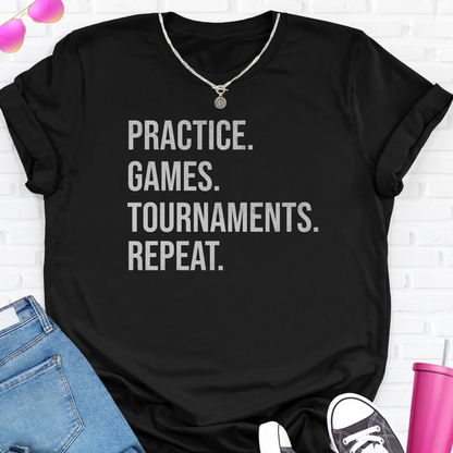 Practice Games Tournament T-Shirt