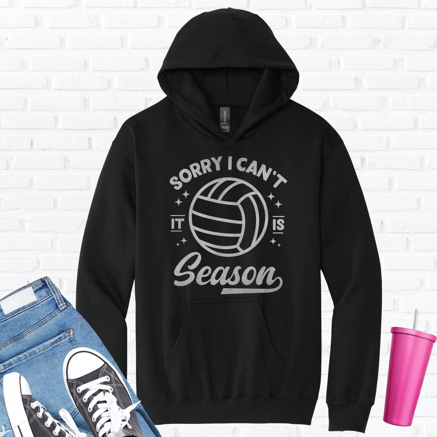 Sorry I Can't Volleyball Season Hoodie