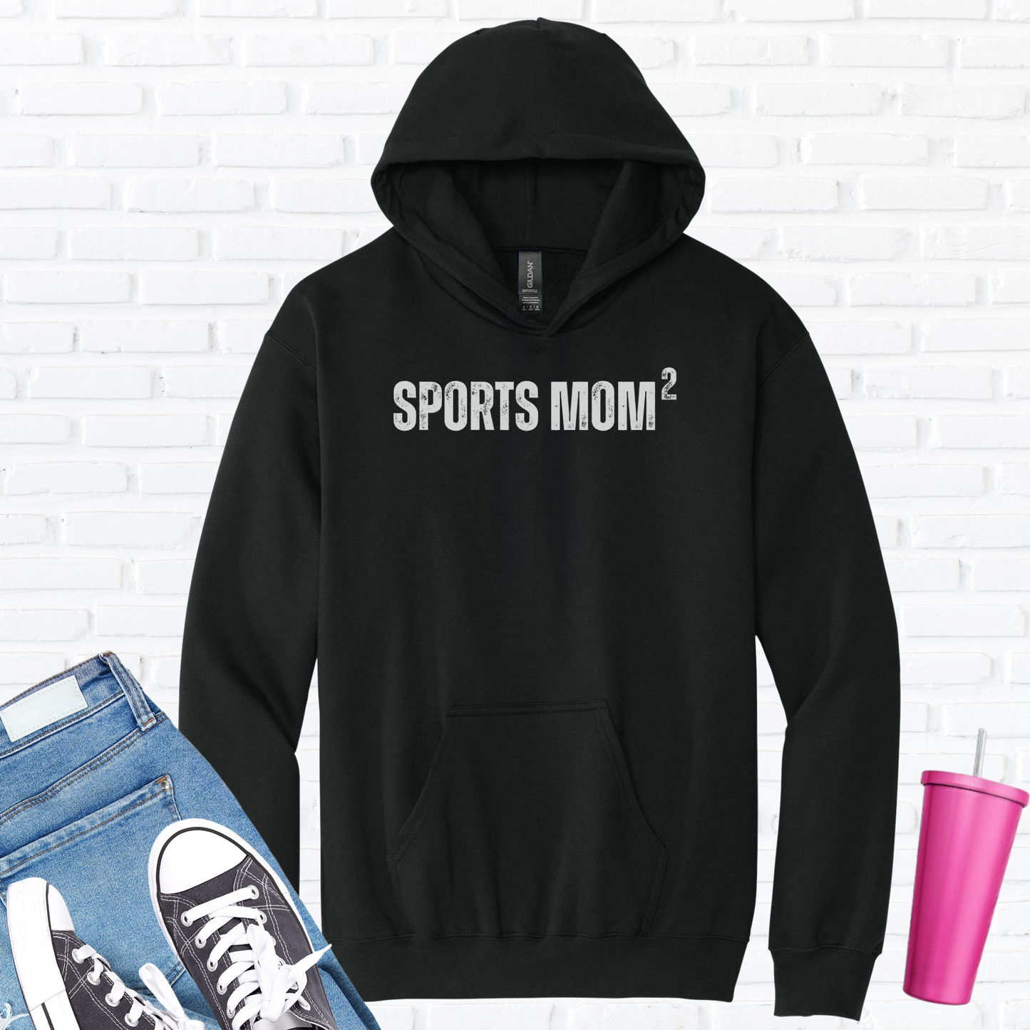 Sports Mom Squared Hoodie