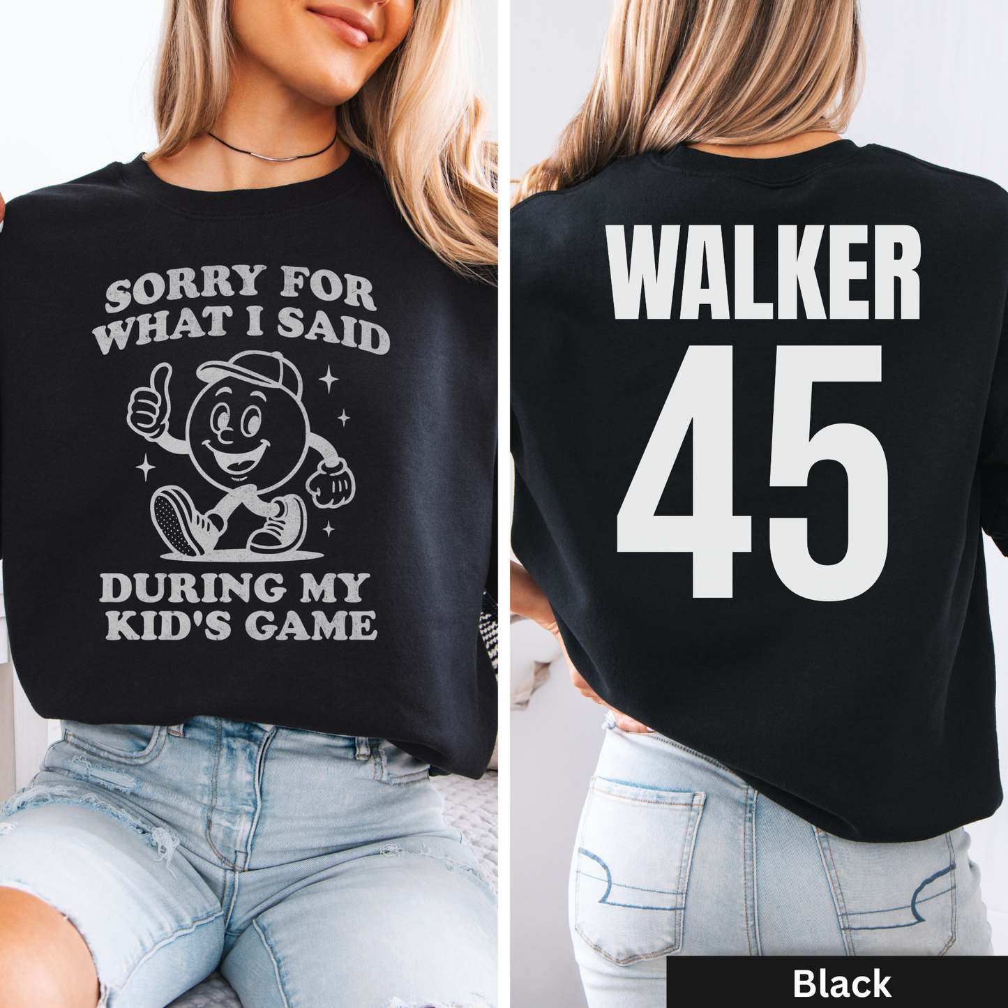 Sorry For What I Said Crewneck