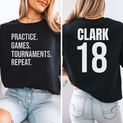 Practice Games Tournament Crewneck