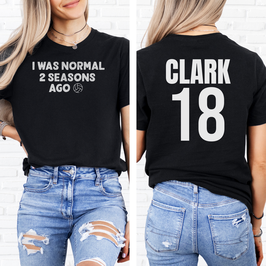 I Was Normal Volleyball T-Shirt