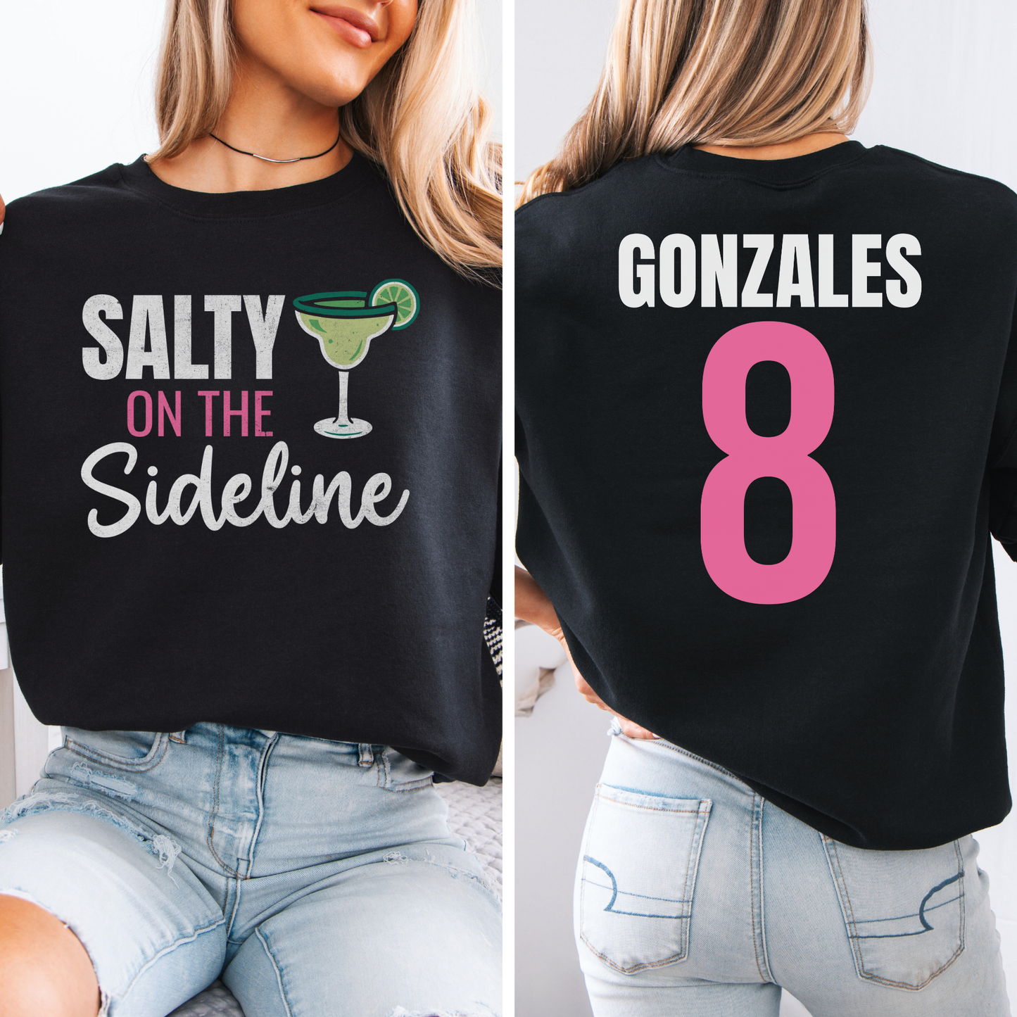 Salty On The Sideline Crewneck