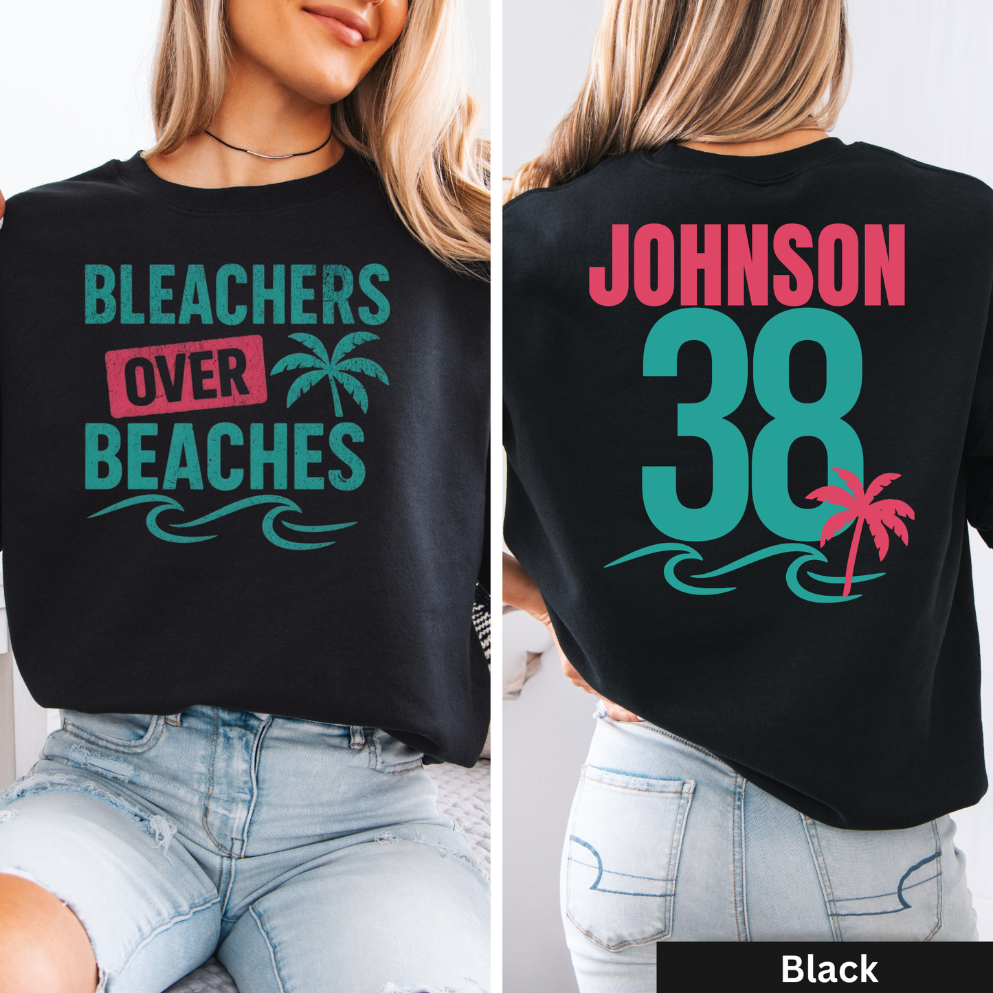 Bleachers Over Beaches Crewneck