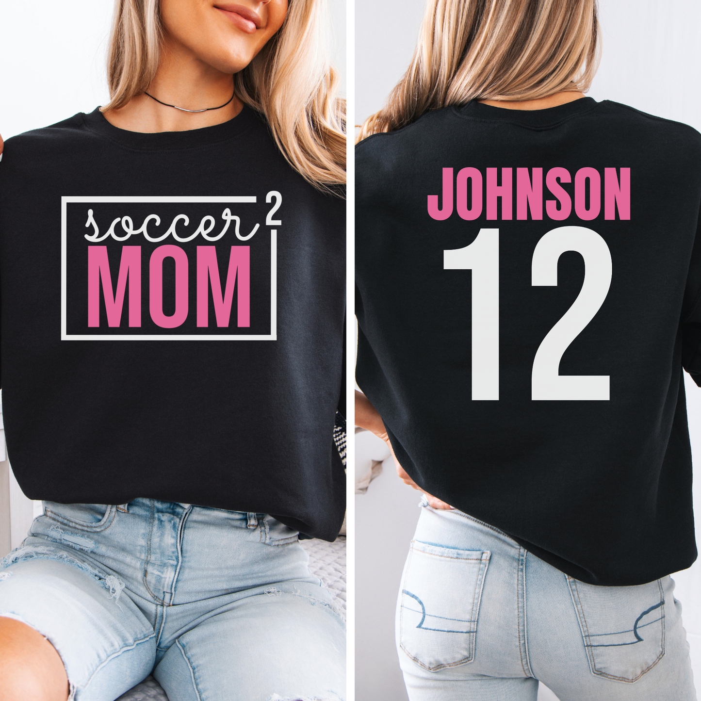 Soccer Mom Squared Crewneck