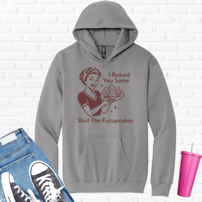 I Baked You Some Volleyball Cupcakes Hoodie