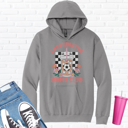 Caffeinated Moms Soccer Club Hoodie