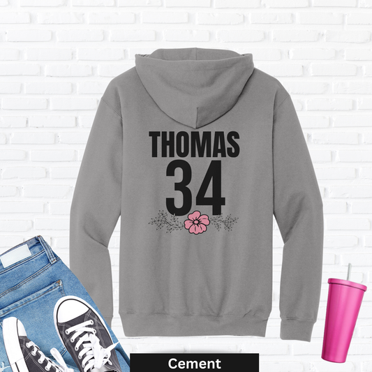 Exhausted AF Baseball Moms Club Hoodie