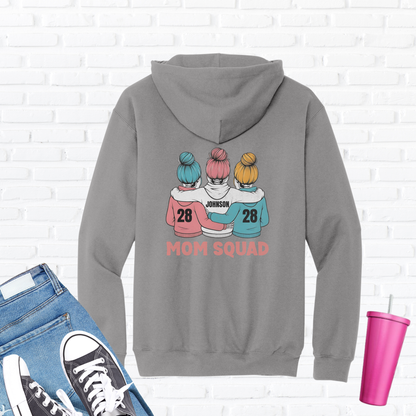 Exhausted Mom Squad Hoodie