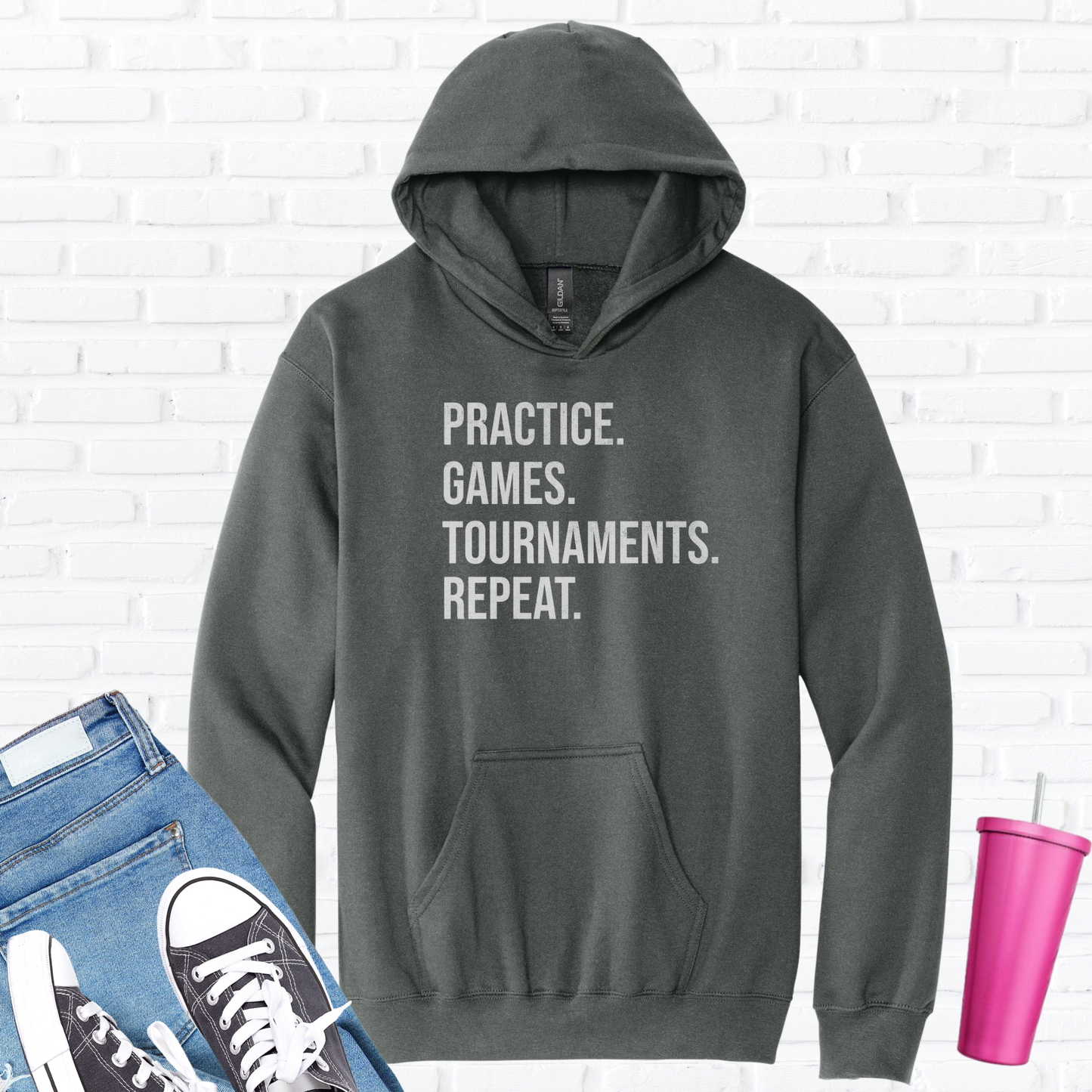 Practice Games Tournament Hoodie