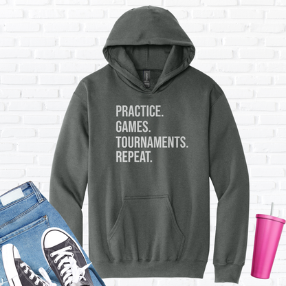 Practice Games Tournament Hoodie
