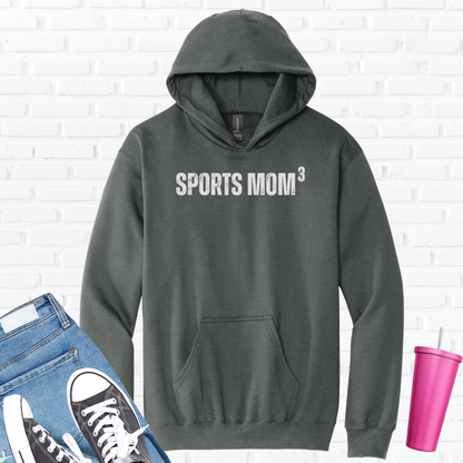 Sports Mom Cubed Hoodie