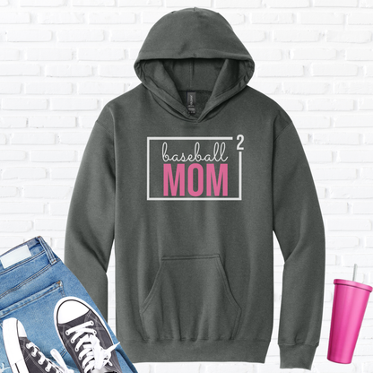 Baseball Mom Squared Hoodie