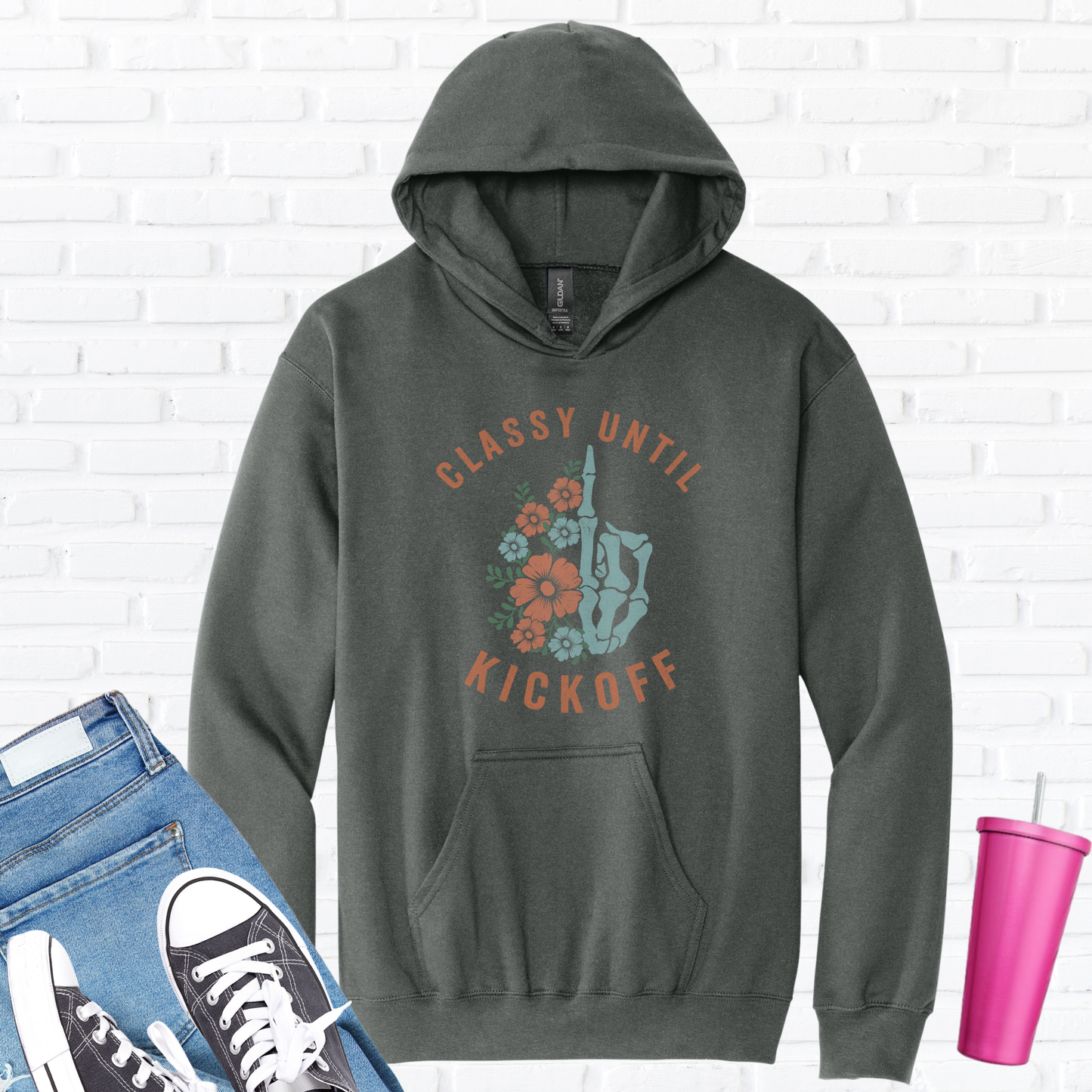 Classy Until Kickoff Hoodie