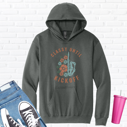 Classy Until Kickoff Hoodie